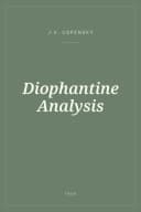 Portada de Diophantine Analysis