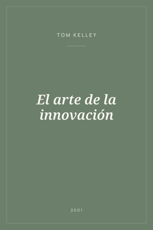 Portada de El arte de la innovación