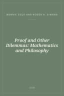 Portada de Proof and Other Dilemmas: Mathematics and Philosophy