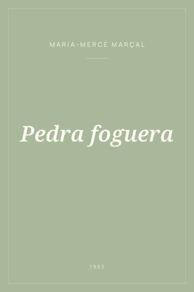 Portada de Pedra foguera