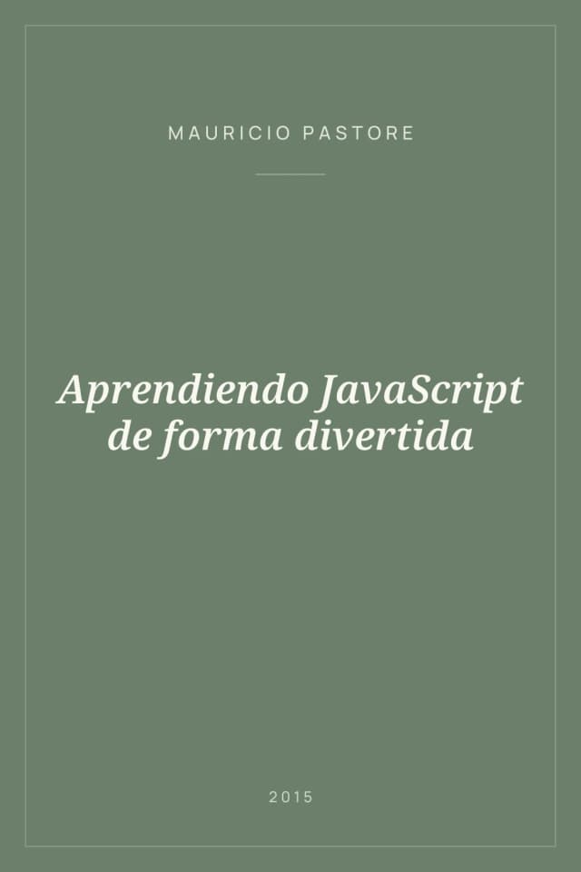 Portada de Aprendiendo JavaScript de forma divertida