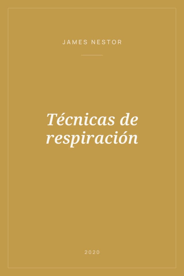 Portada de Técnicas de respiración