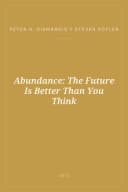 Portada de Abundance: The Future Is Better Than You Think