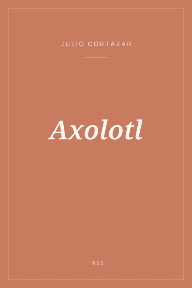 Portada de Axolotl