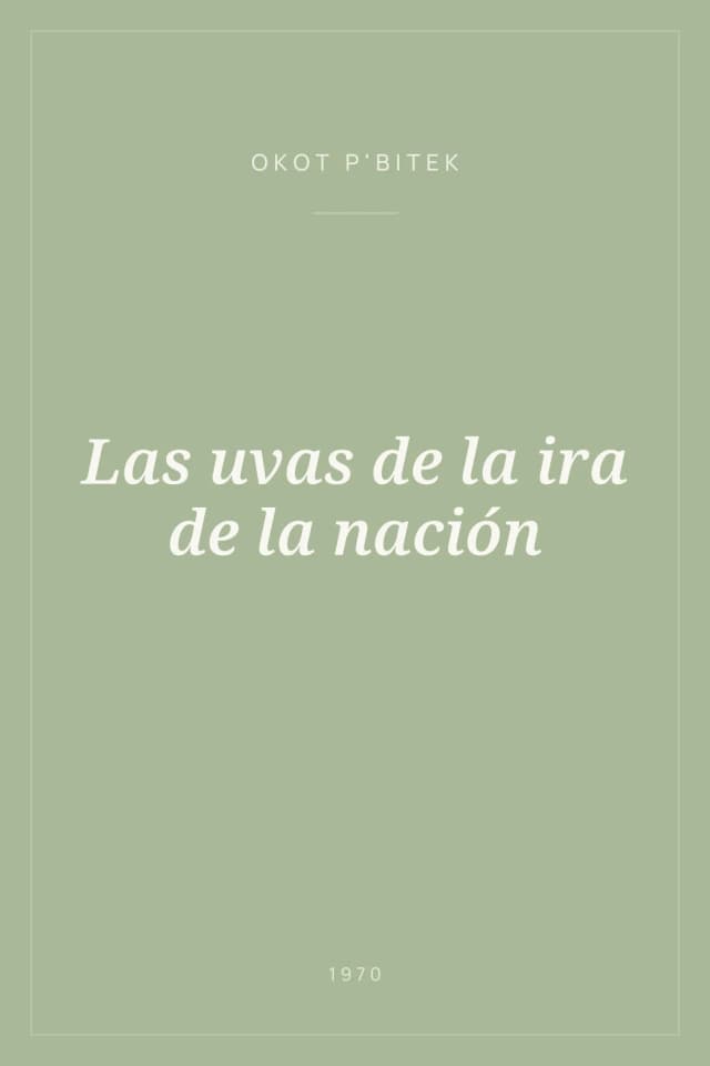 Portada de Las uvas de la ira de la nación