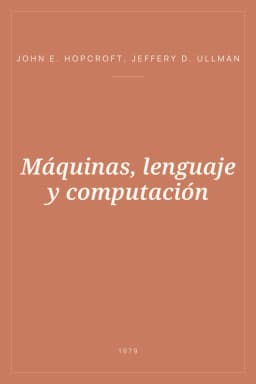 Portada de Máquinas, lenguaje y computación