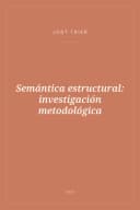 Portada de Semántica estructural: investigación metodológica