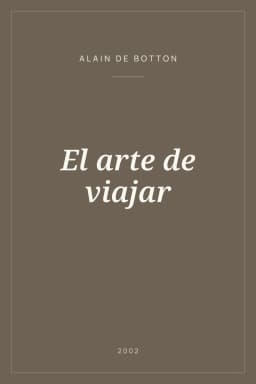 Portada de El arte de viajar