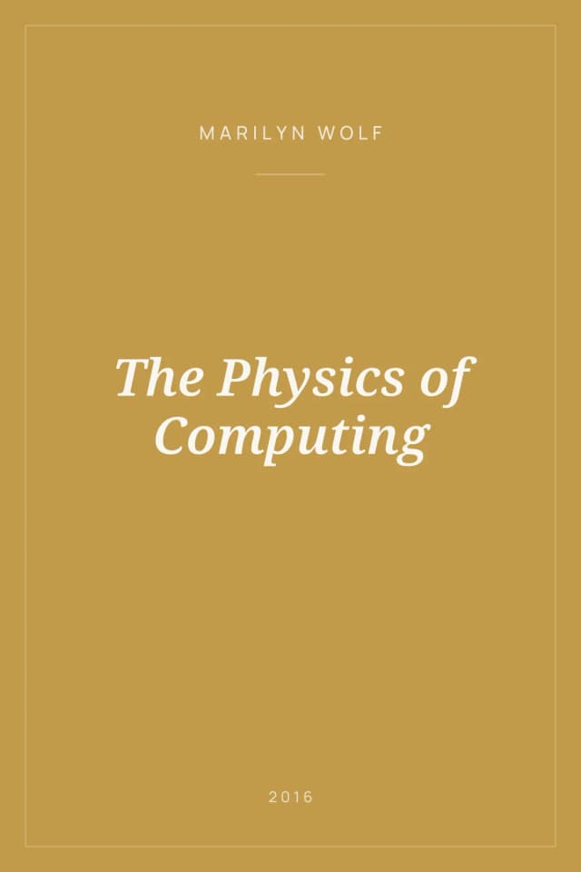 Portada de The Physics of Computing