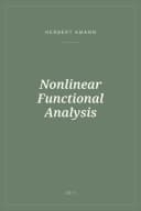 Portada de Nonlinear Functional Analysis