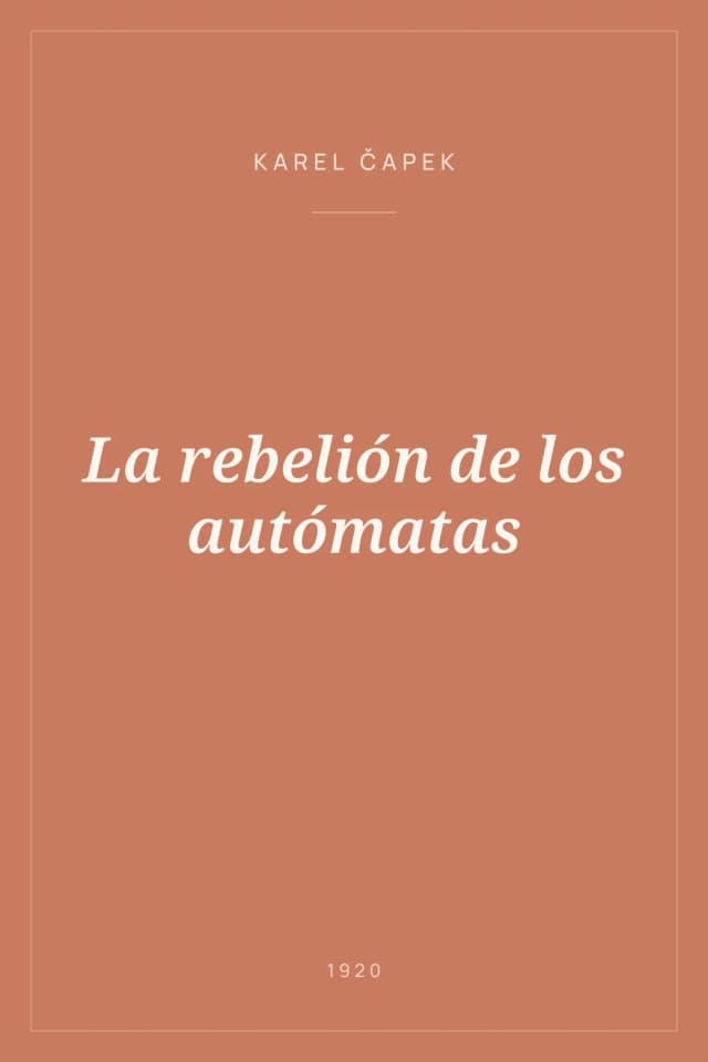 Portada de La rebelión de los autómatas