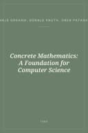 Portada de Concrete Mathematics: A Foundation for Computer Science