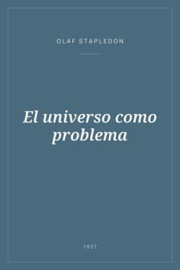 Portada de El universo como problema