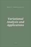 Portada de Variational Analysis and Applications