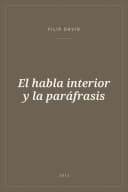 Portada de El habla interior y la paráfrasis