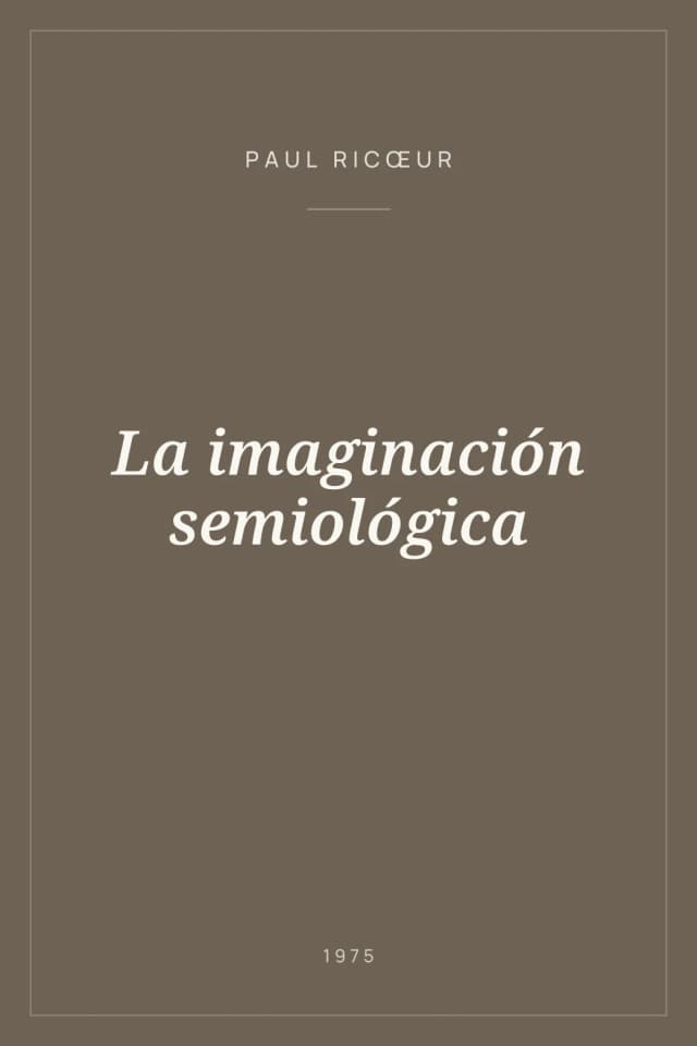 Portada de La imaginación semiológica