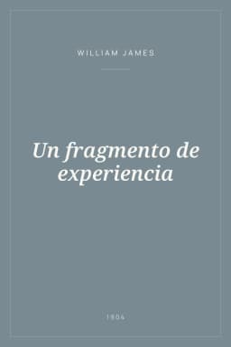 Portada de Un fragmento de experiencia