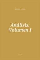Portada de Análisis. Volumen I