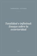 Portada de Totalidad e infinitud: Ensayo sobre la exterioridad