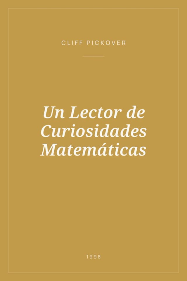Portada de Un Lector de Curiosidades Matemáticas