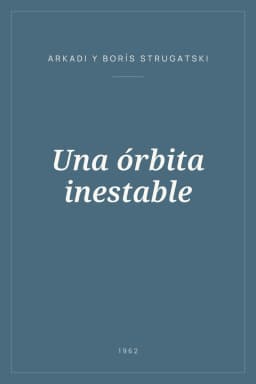Portada de Una órbita inestable