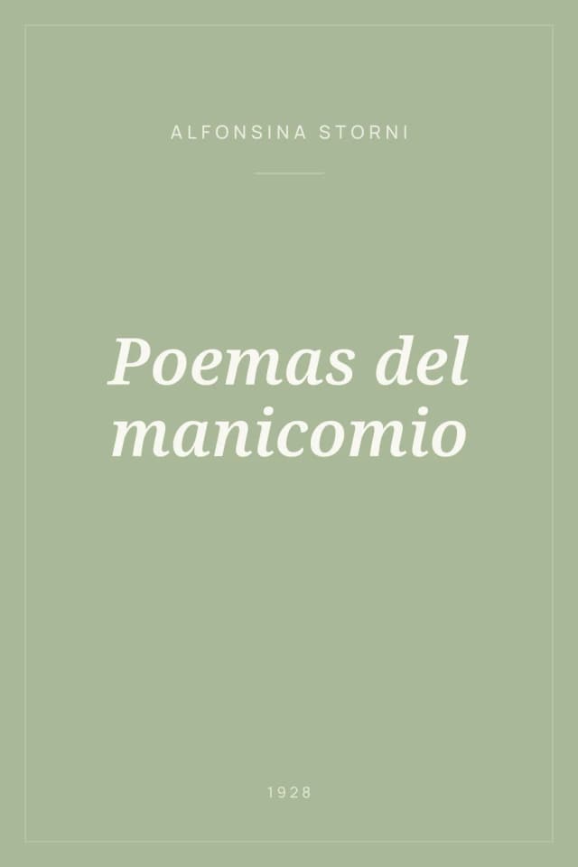 Portada de Poemas del manicomio