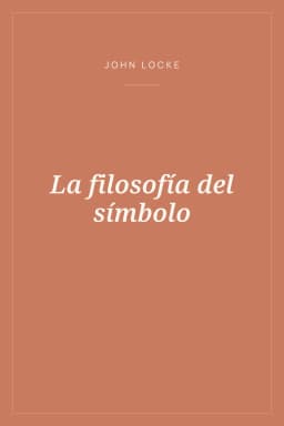 Portada de La filosofía del símbolo