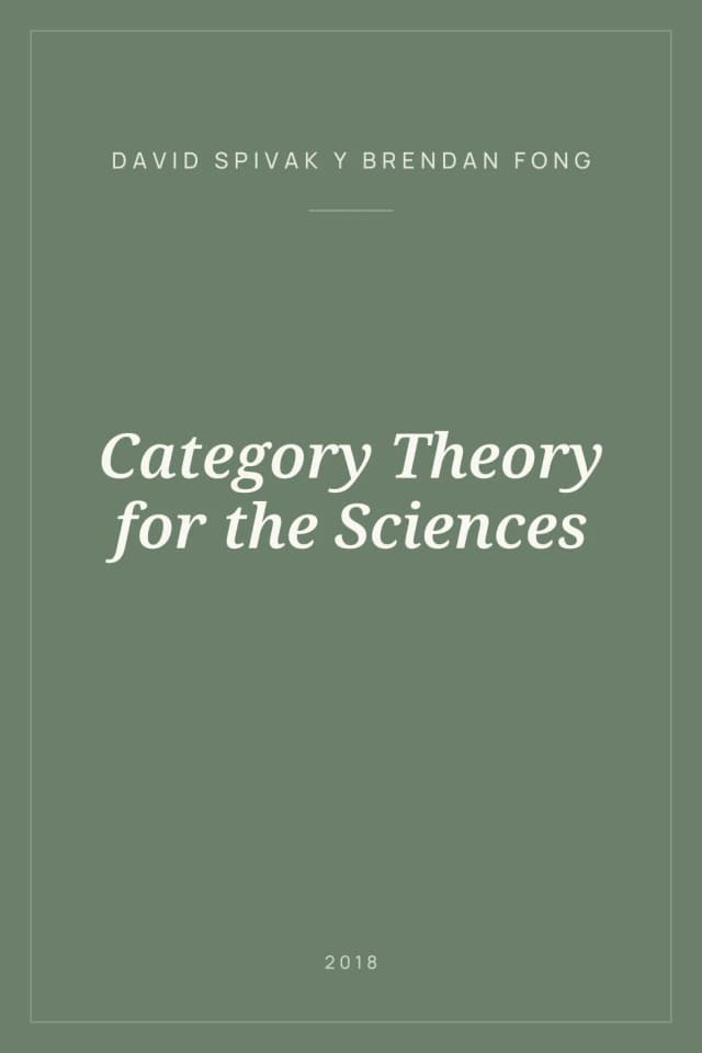 Portada de Category Theory for the Sciences