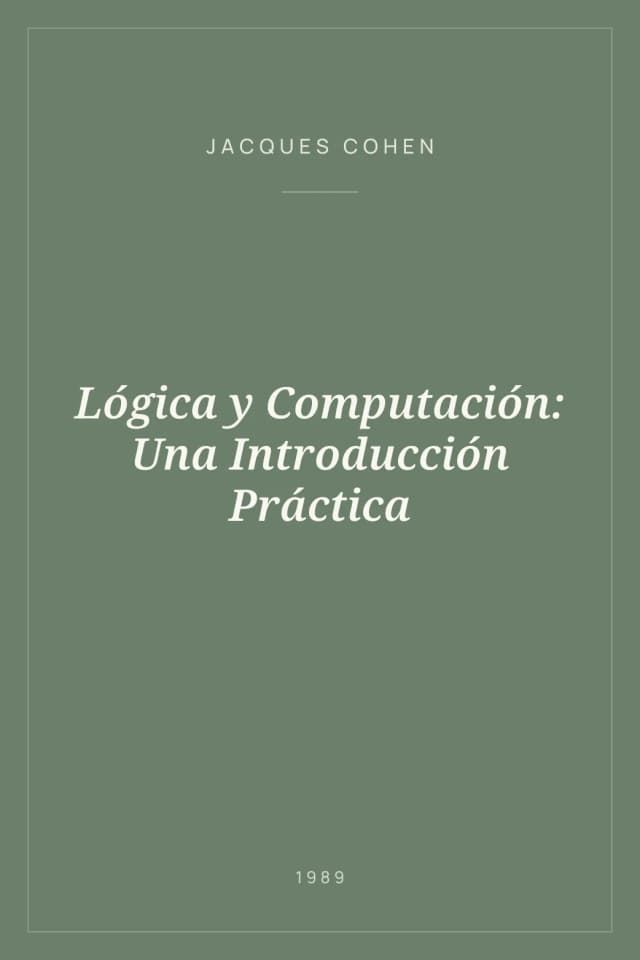 Portada de Lógica y Computación: Una Introducción Práctica