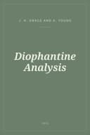 Portada de Diophantine Analysis