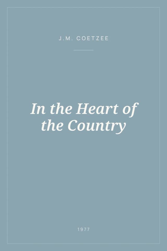Portada de In the Heart of the Country