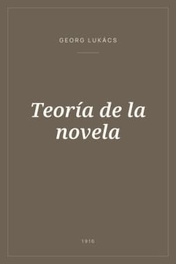 Portada de Teoría de la novela