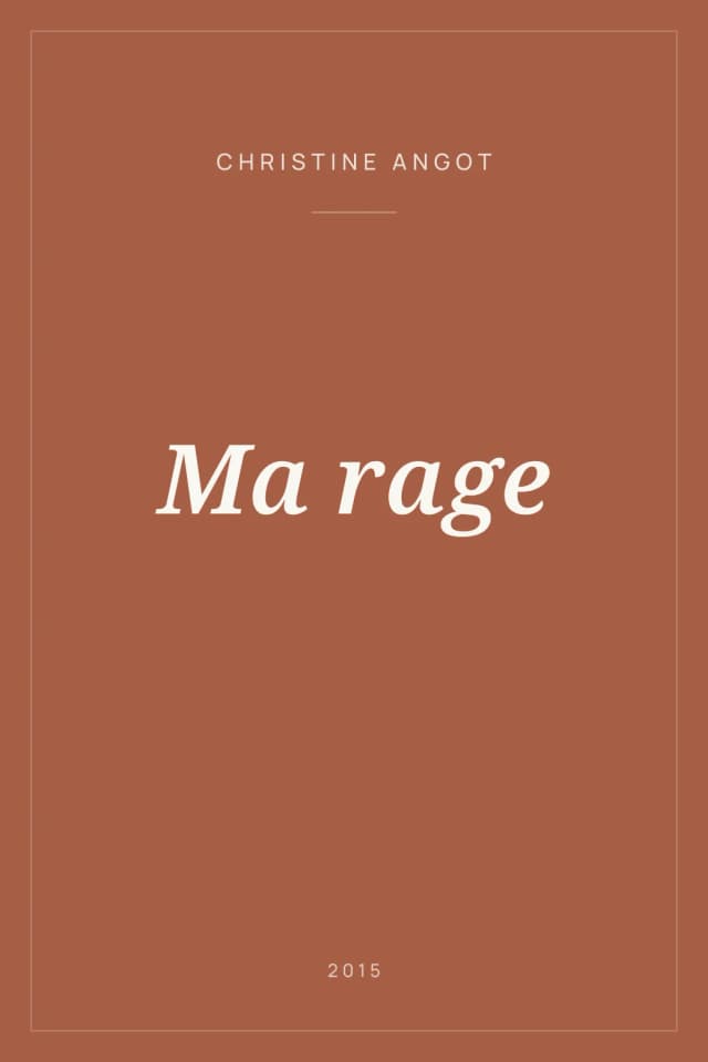 Portada de Ma rage