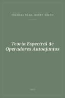 Portada de Teoría Espectral de Operadores Autoajuntos