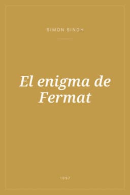 Portada de El enigma de Fermat