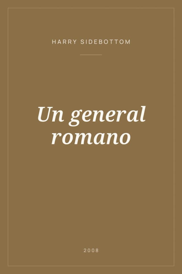 Portada de Un general romano