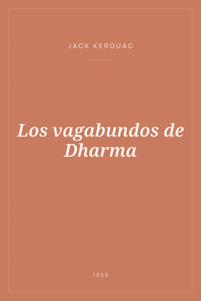 Portada de Los vagabundos de Dharma