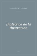 Portada de Dialéctica de la Ilustración