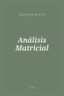 Portada de Análisis Matricial
