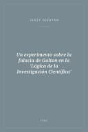 Portada de Un experimento sobre la falacia de Galton en la 'Lógica de la Investigación Científica'