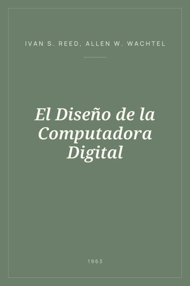 Portada de El Diseño de la Computadora Digital