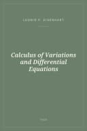 Portada de Calculus of Variations and Differential Equations