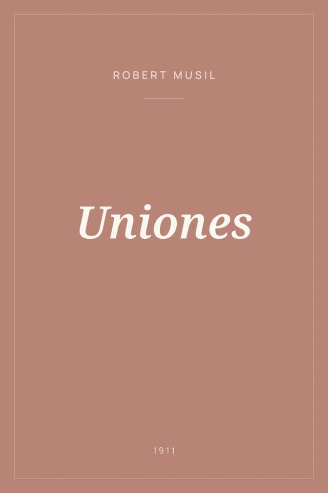 Portada de Uniones