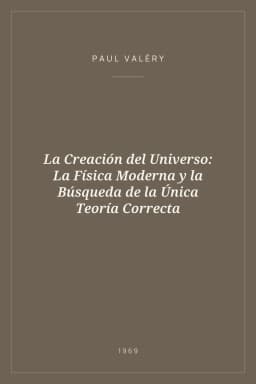 Portada de La Creación del Universo: La Física Moderna y la Búsqueda de la Única Teoría Correcta