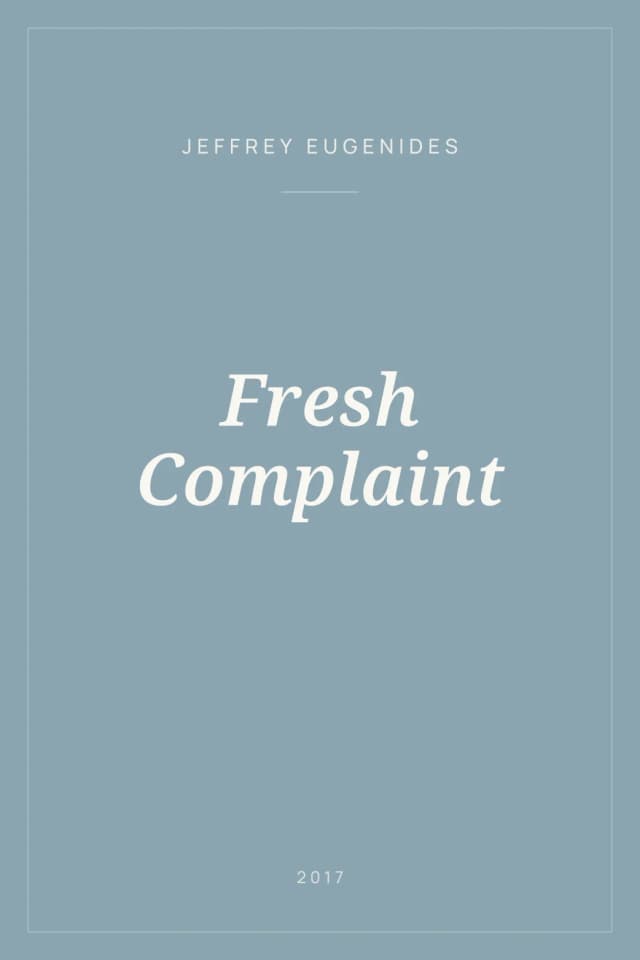 Portada de Fresh Complaint