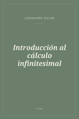 Portada de Introducción al cálculo infinitesimal