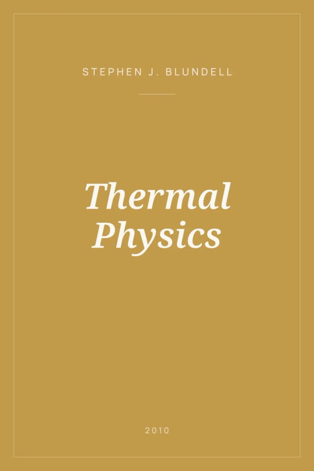 Portada de Thermal Physics