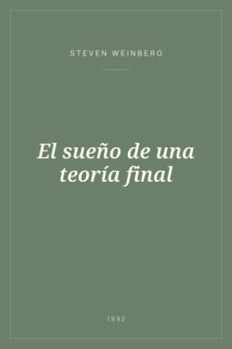 Portada de El sueño de una teoría final