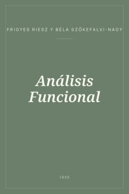 Portada de Análisis Funcional