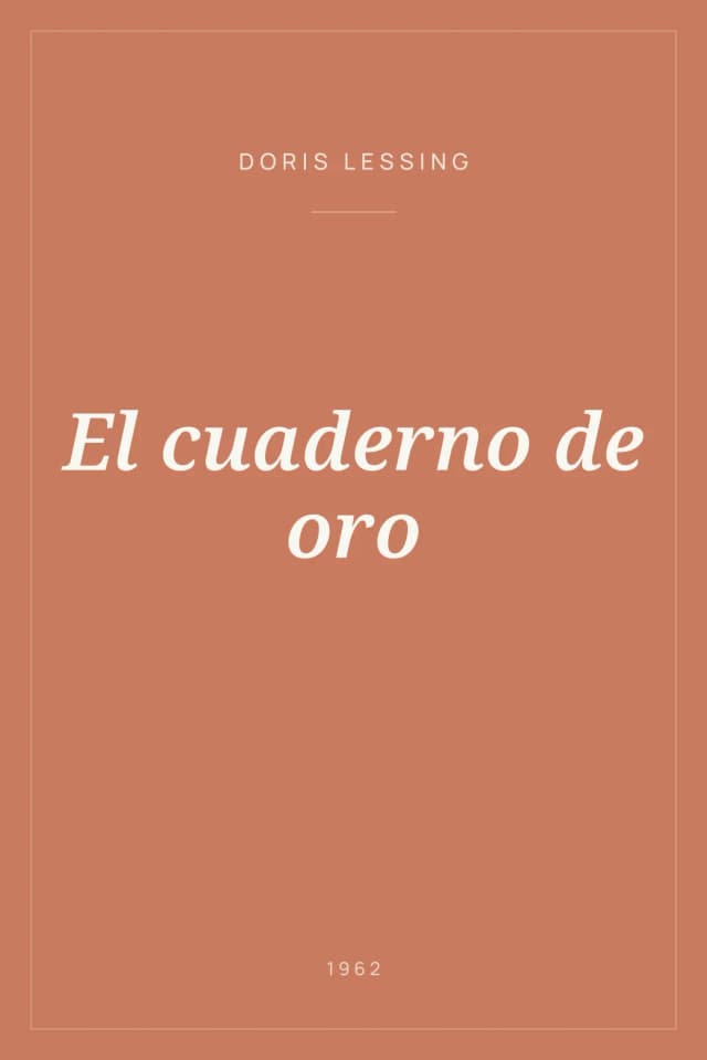 Portada de El cuaderno de oro